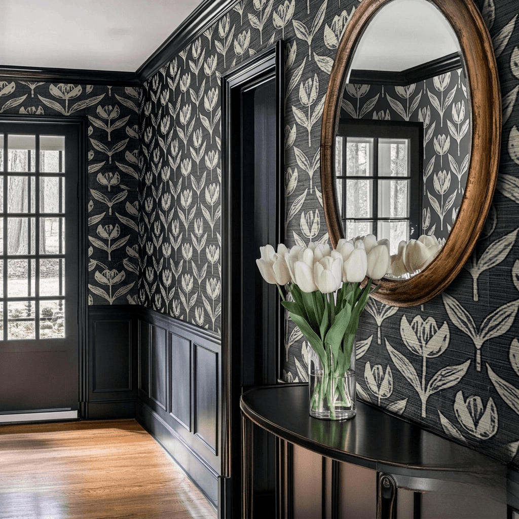 Inez Faux Grasscloth Wallpaper - Painted Paper