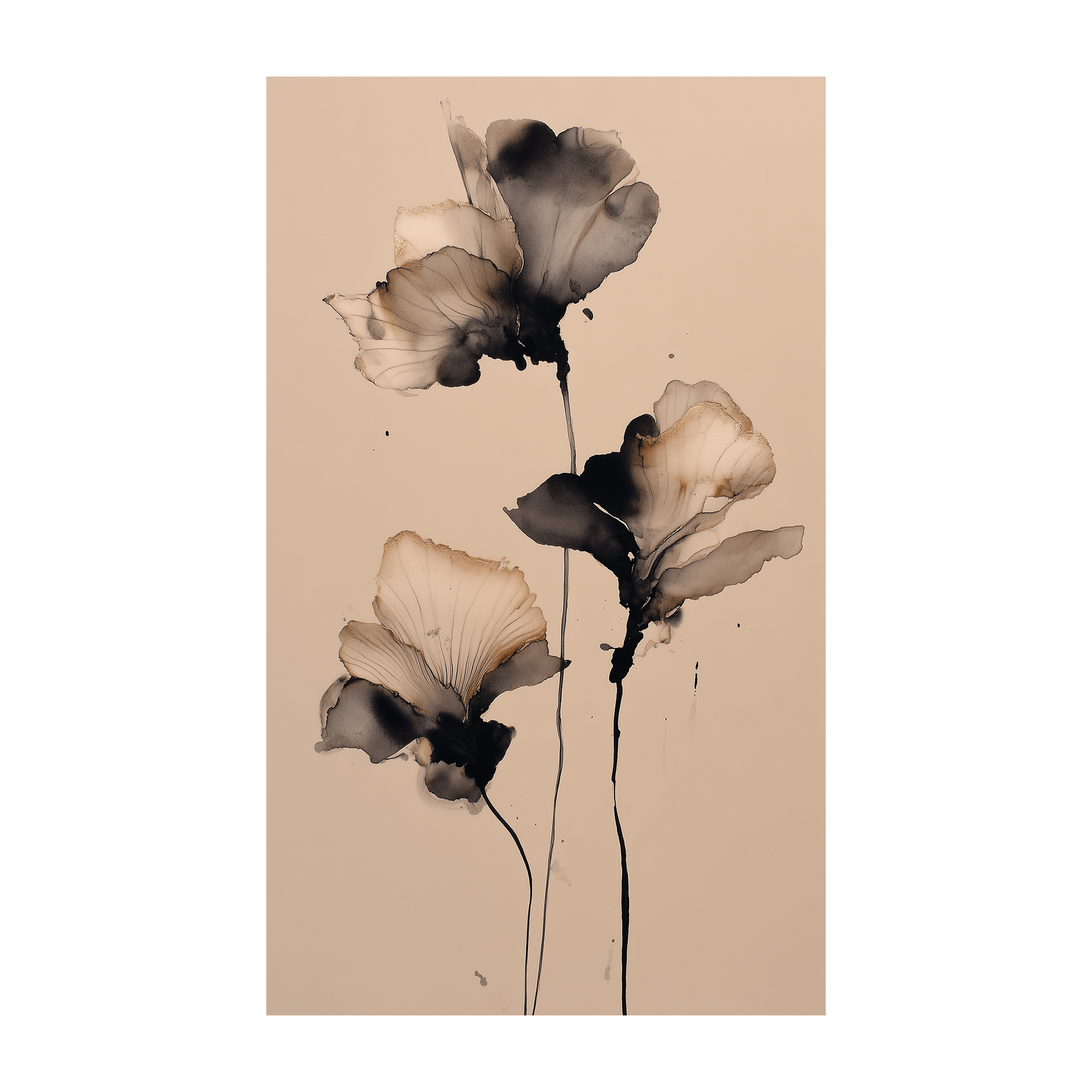 Ink Composition - Tapestry - Painted Paper
