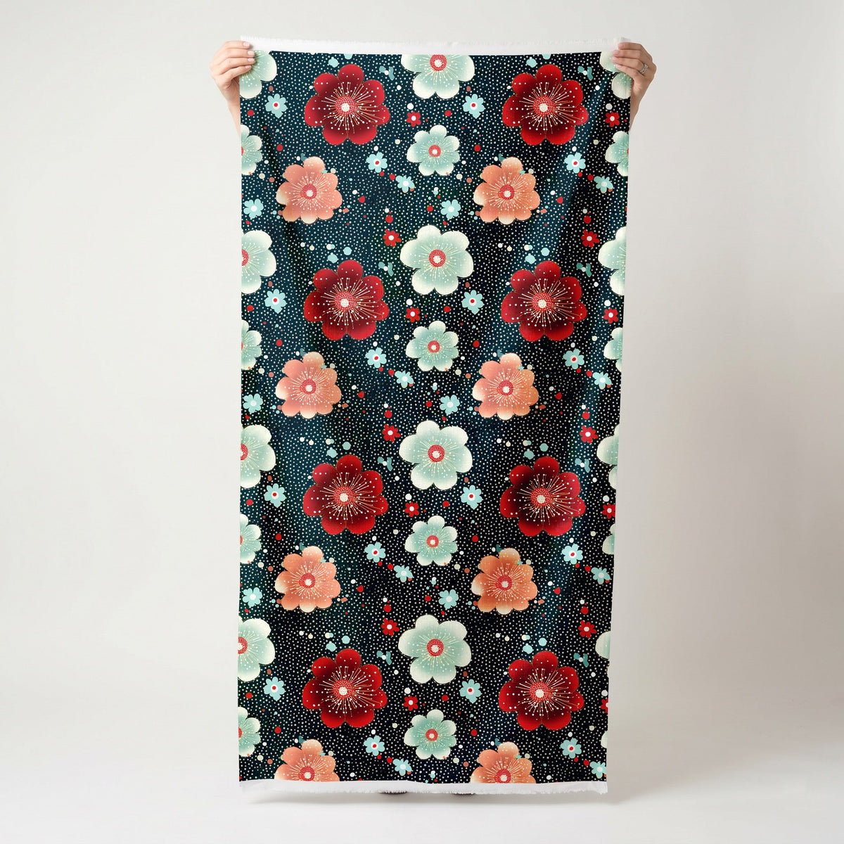 Isabella Floral - Fabric - Painted Paper