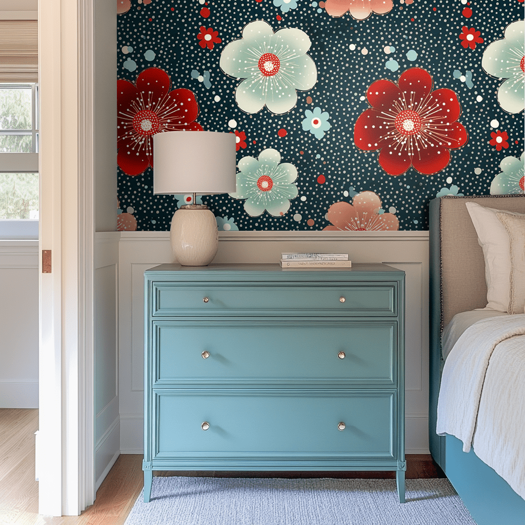 Isabella Floral Wallpaper - Painted Paper