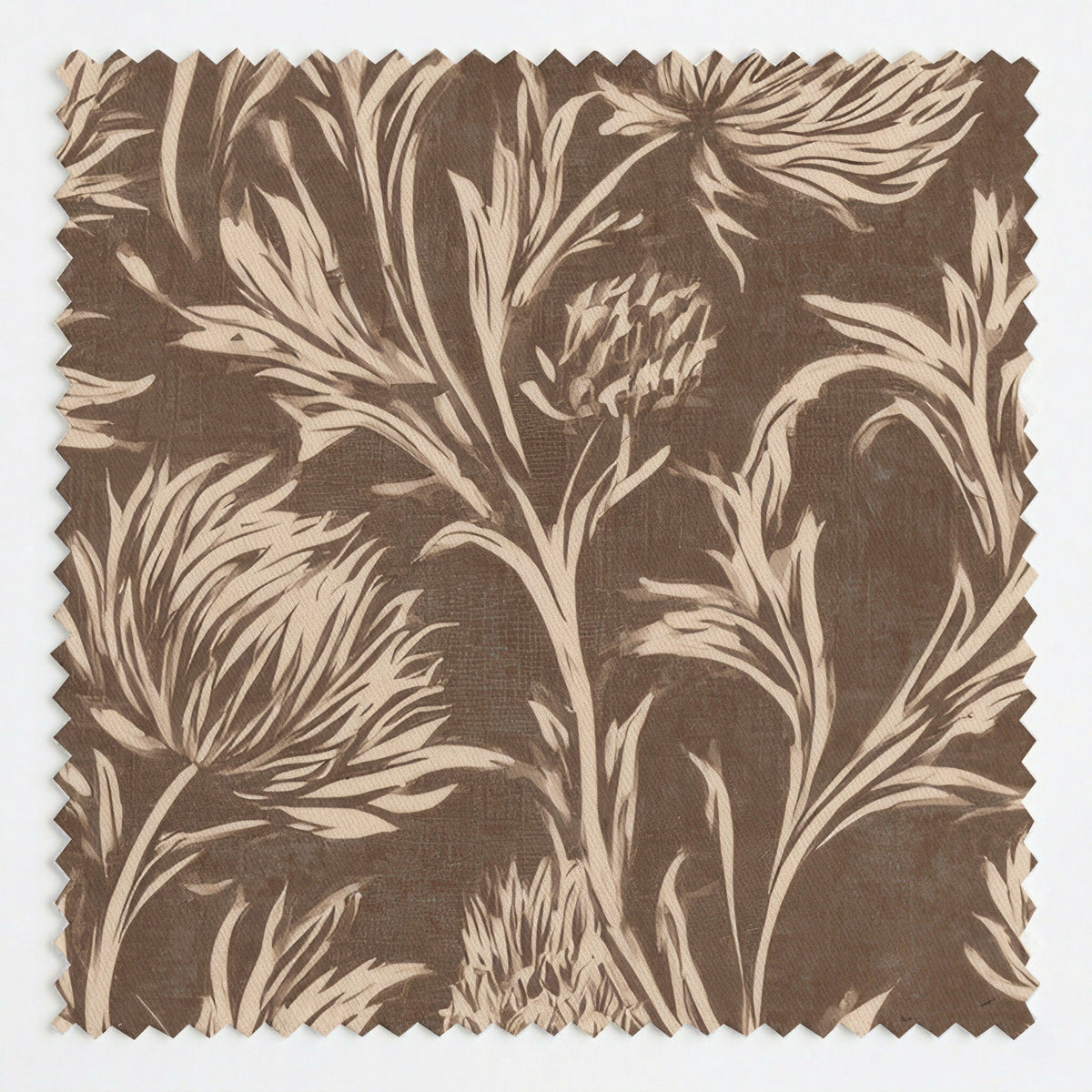 Isadora Thistle - Fabric - Painted Paper