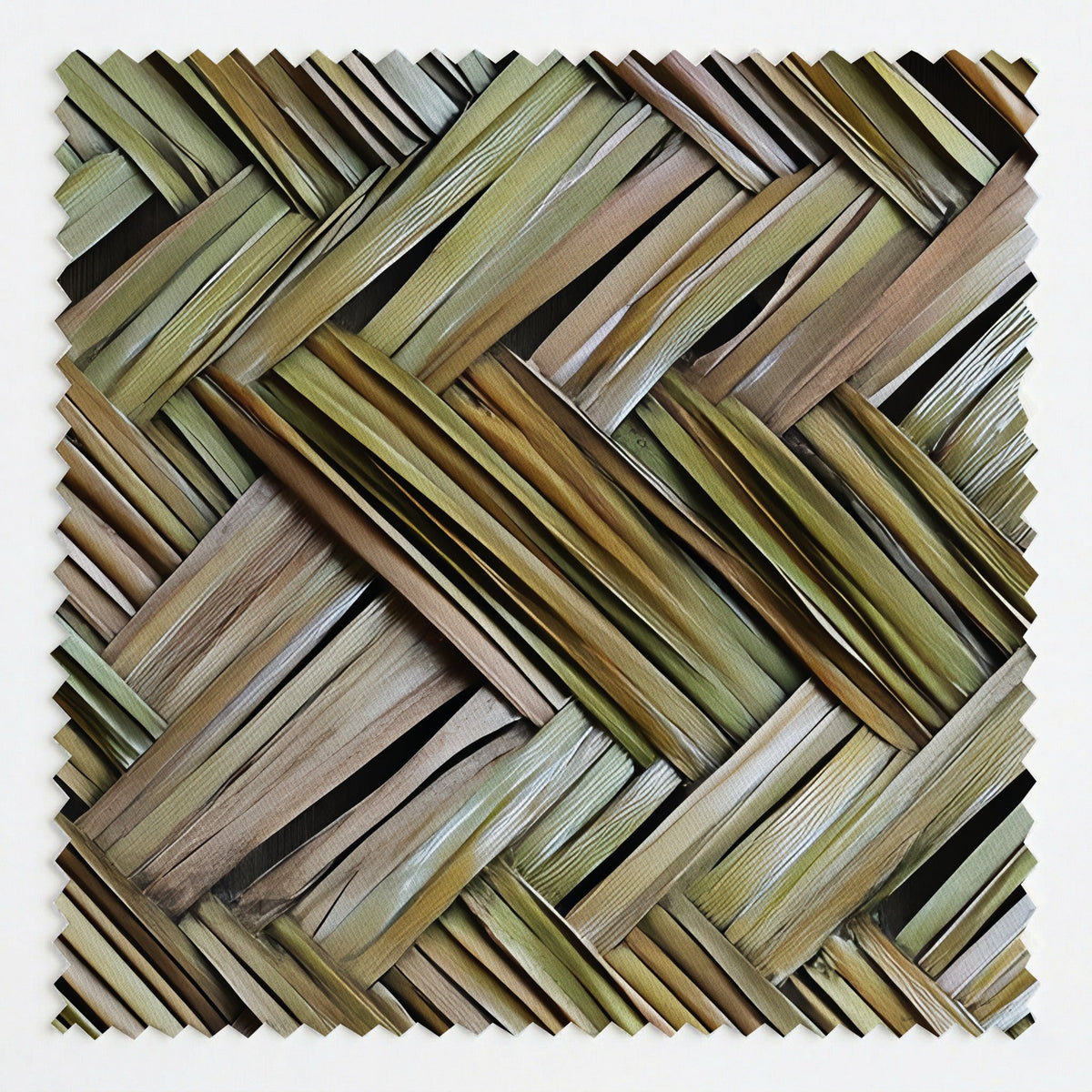 Island Cane - Fabric - Painted Paper