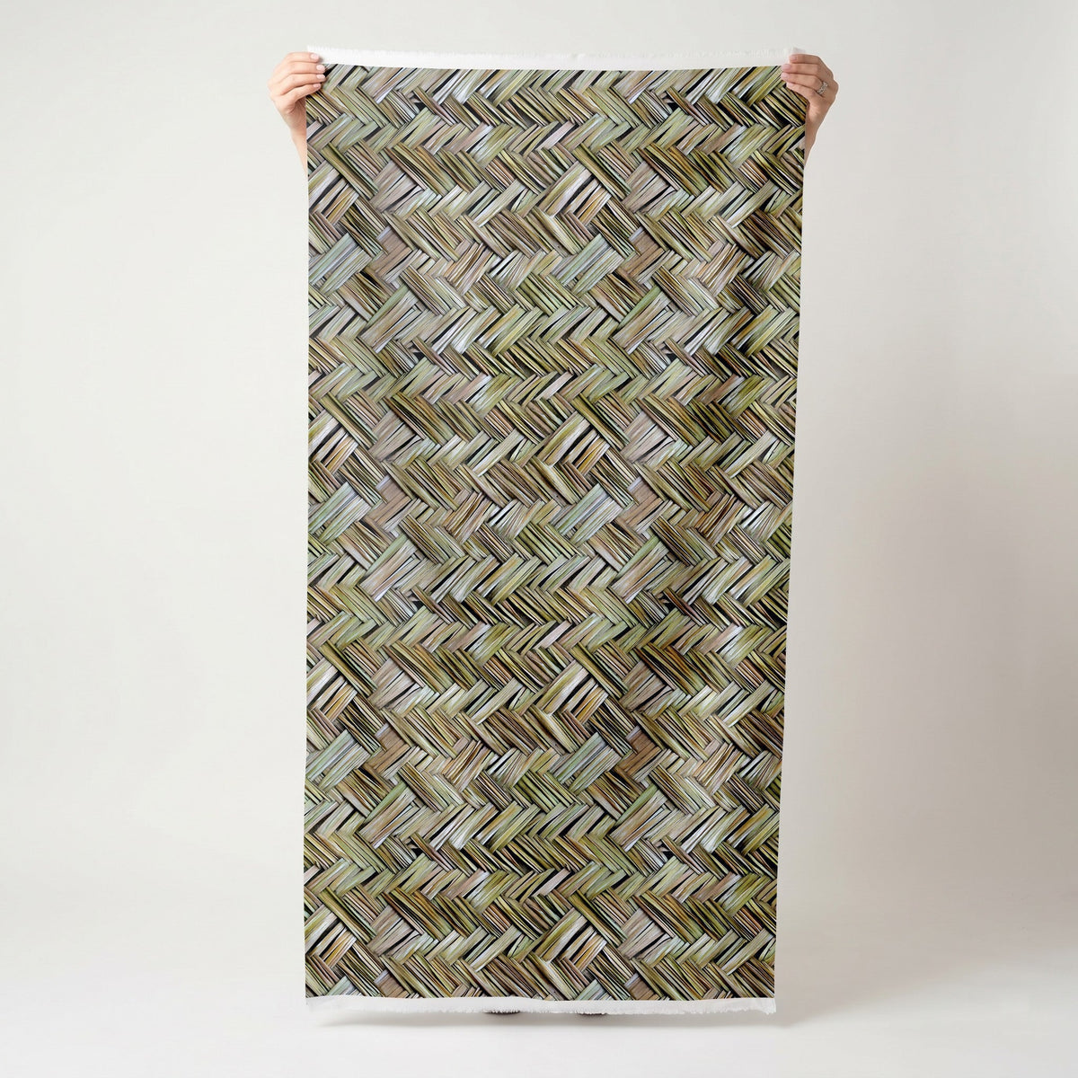 Island Cane - Fabric - Painted Paper