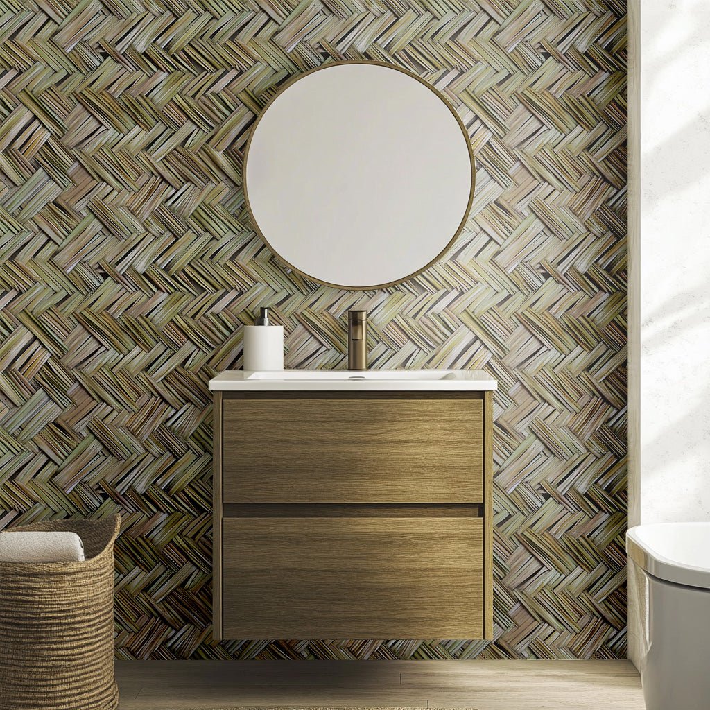 Island Cane Wallpaper - Painted Paper