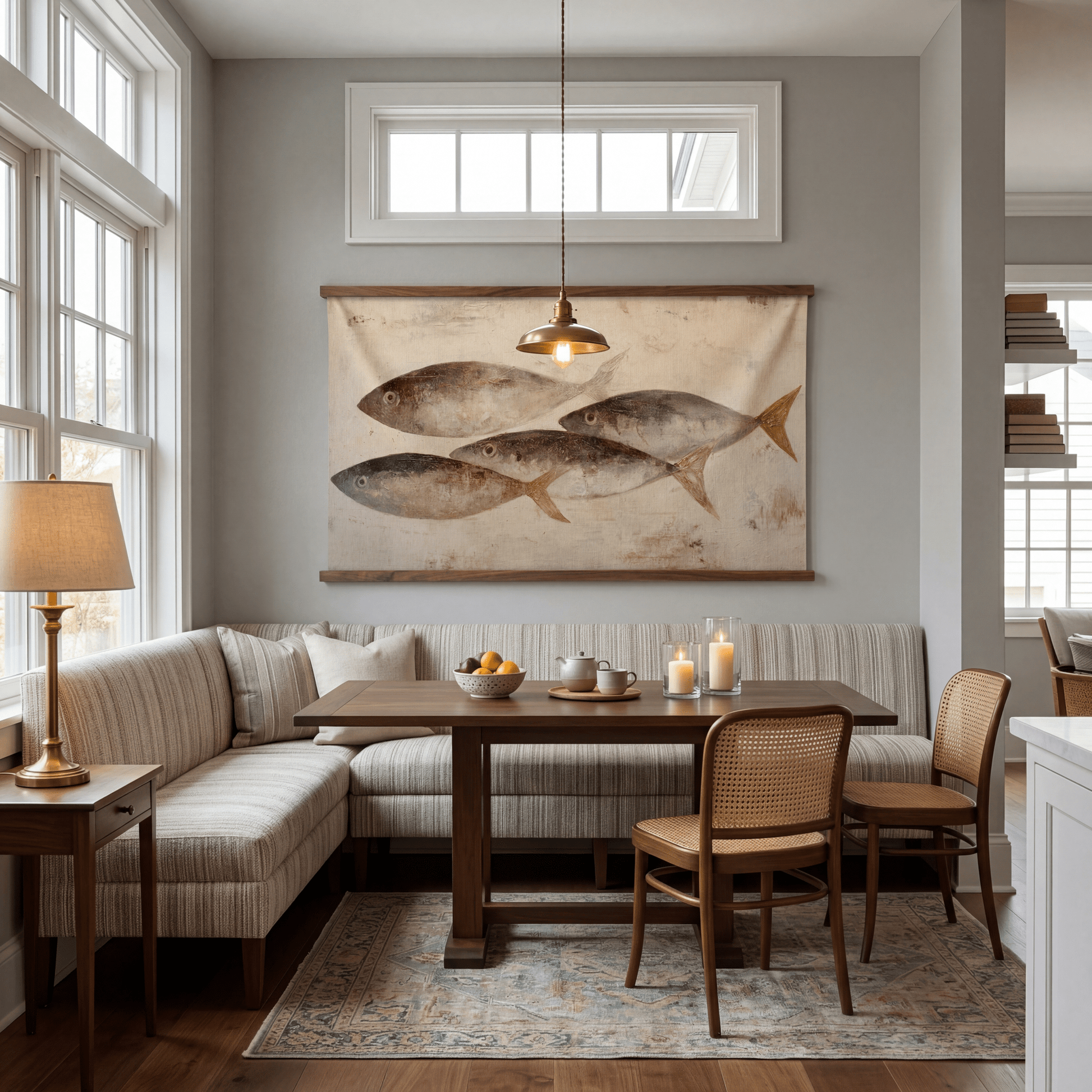 Ivory Current - Tapestry - Painted Paper