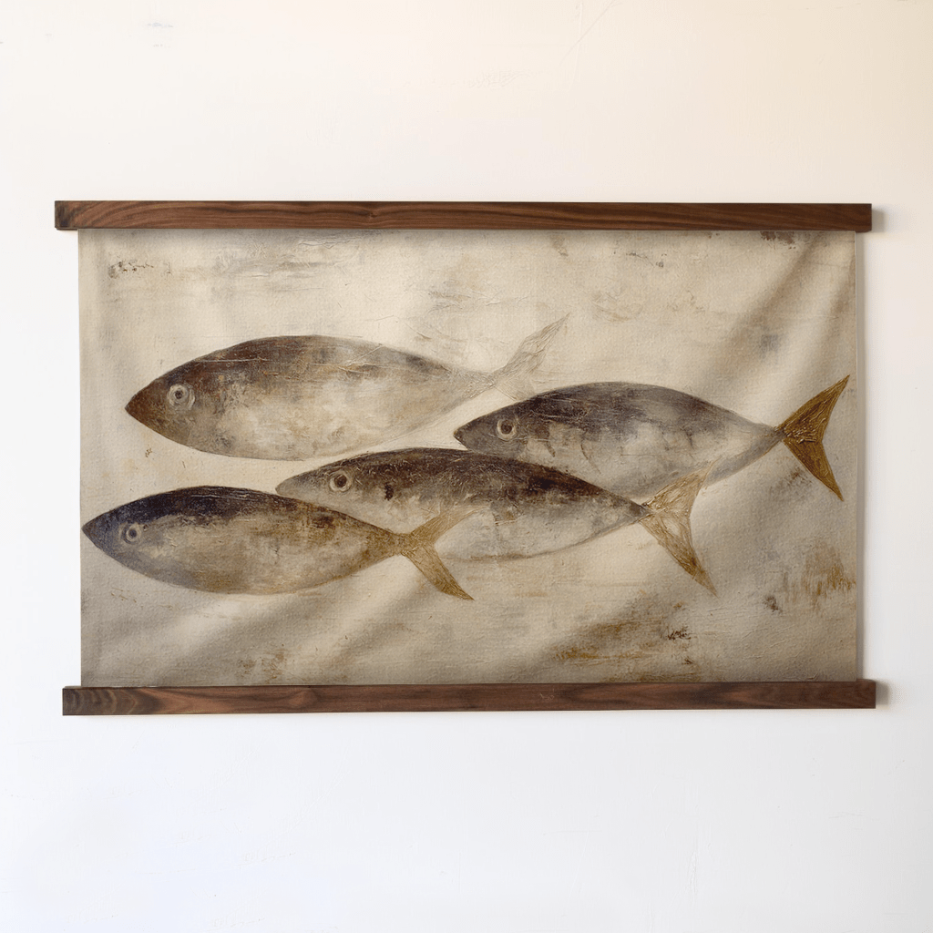 Ivory Current - Tapestry - Painted Paper