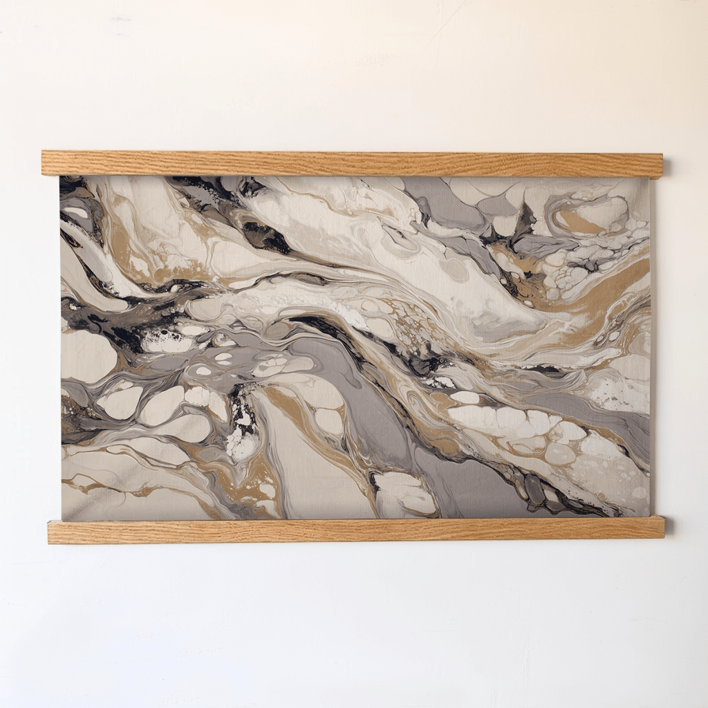 Ivory Drift - Tapestry - Painted Paper