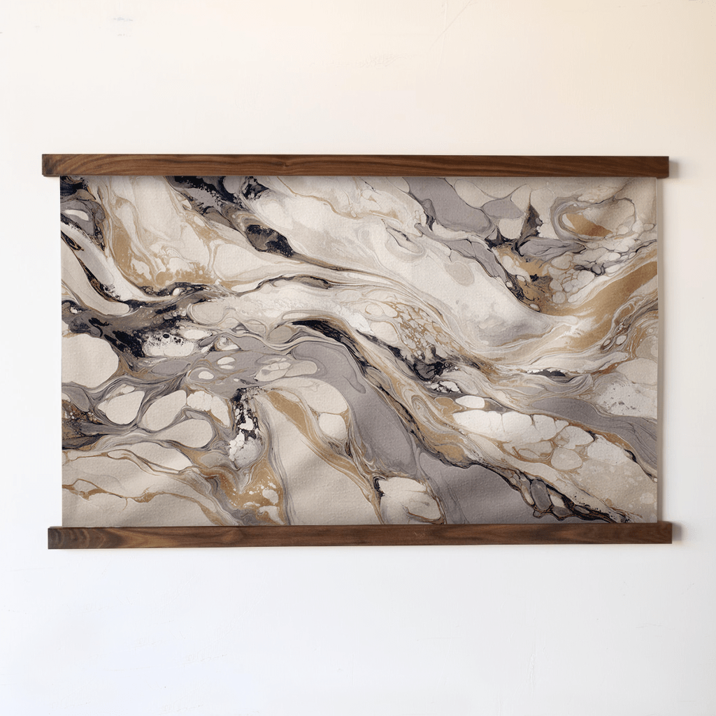 Ivory Drift - Tapestry - Painted Paper