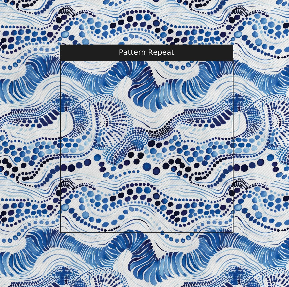 Ivran - Fabric - Painted Paper