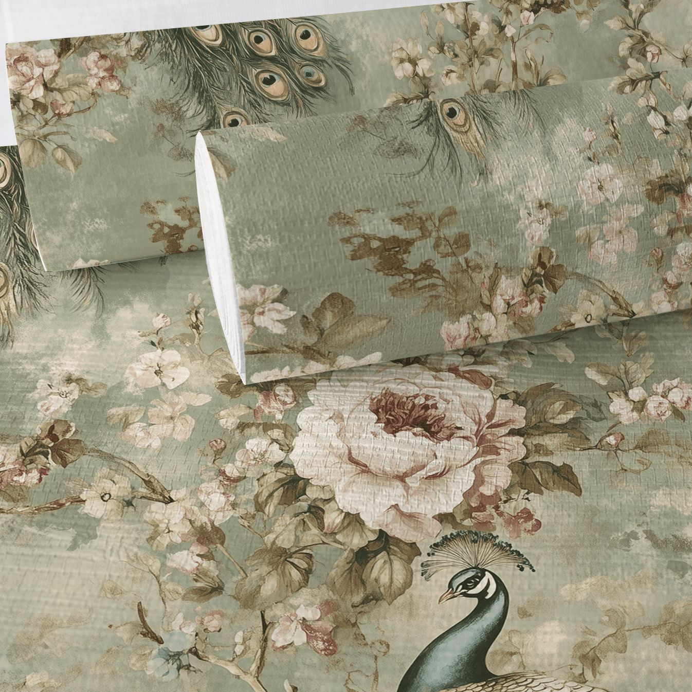 Jacintha Faux Grasscloth Wallpaper - Painted Paper
