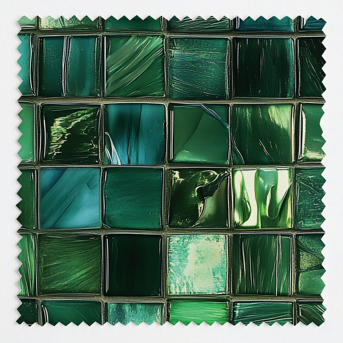 Jade Tide - Fabric - Painted Paper