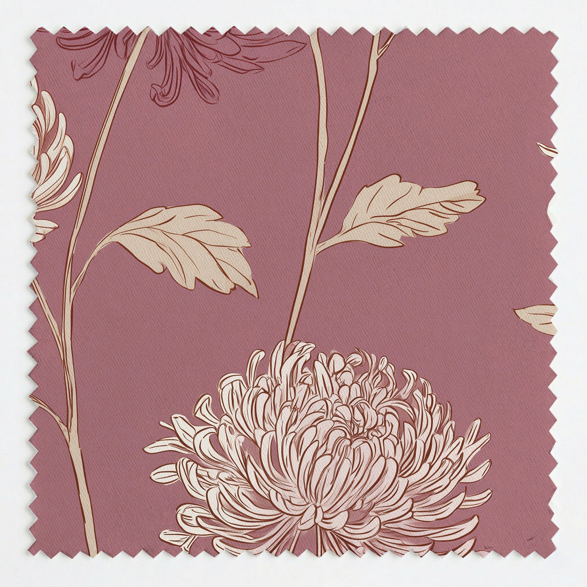 Jamilyn Floral - Fabric - Painted Paper