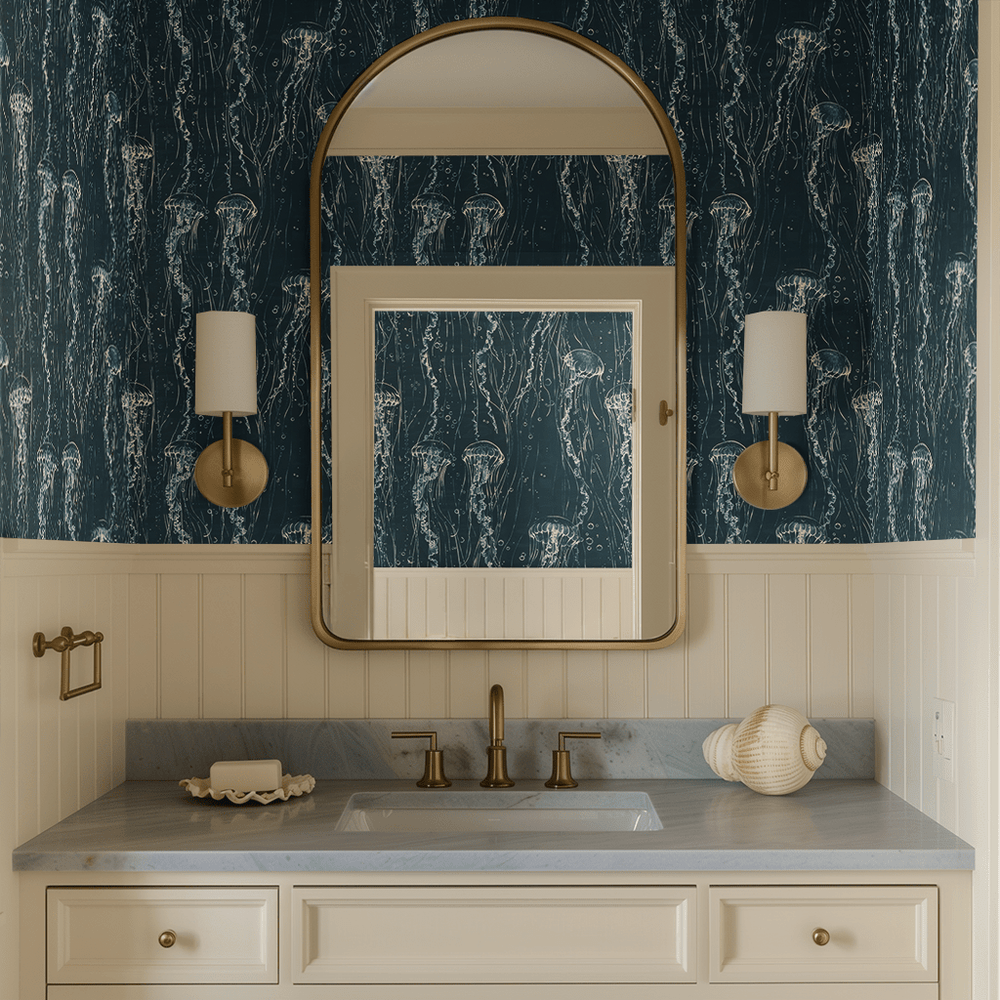 Jellyfall Wallpaper - Painted Paper