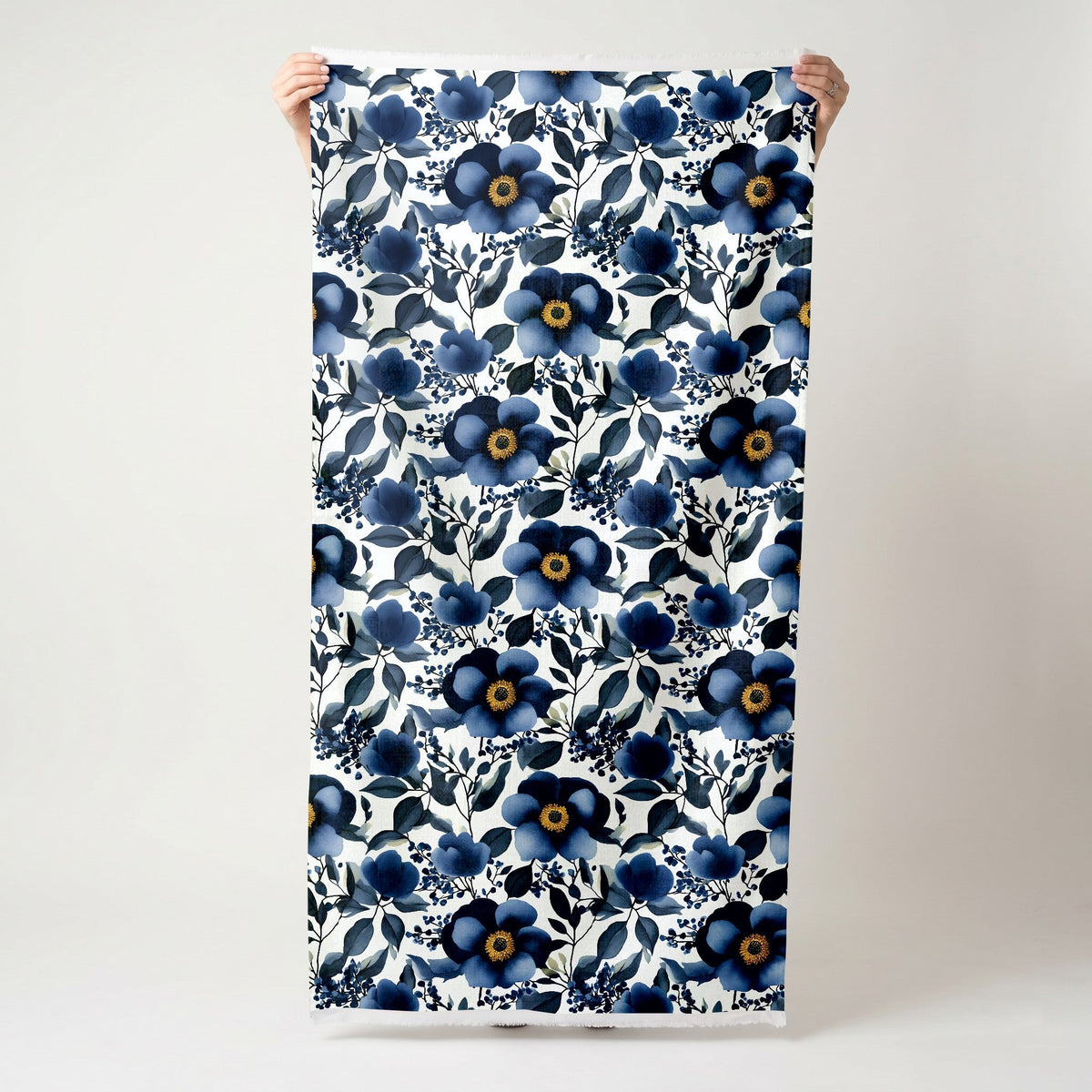 Jenna - Fabric - Painted Paper