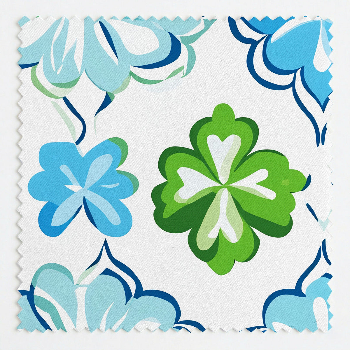 Joy - Fabric - Painted Paper