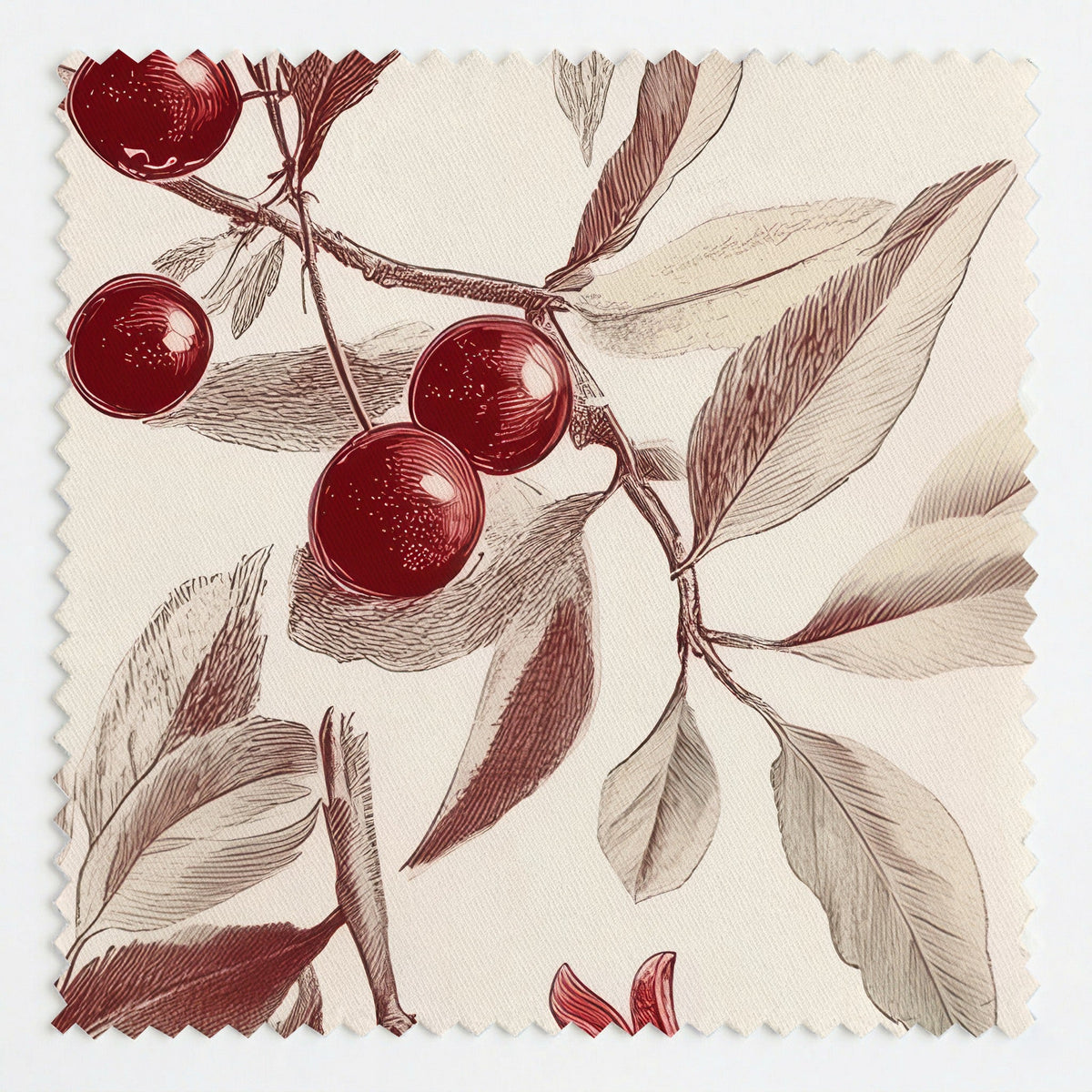Juicy Fruits - Fabric - Painted Paper