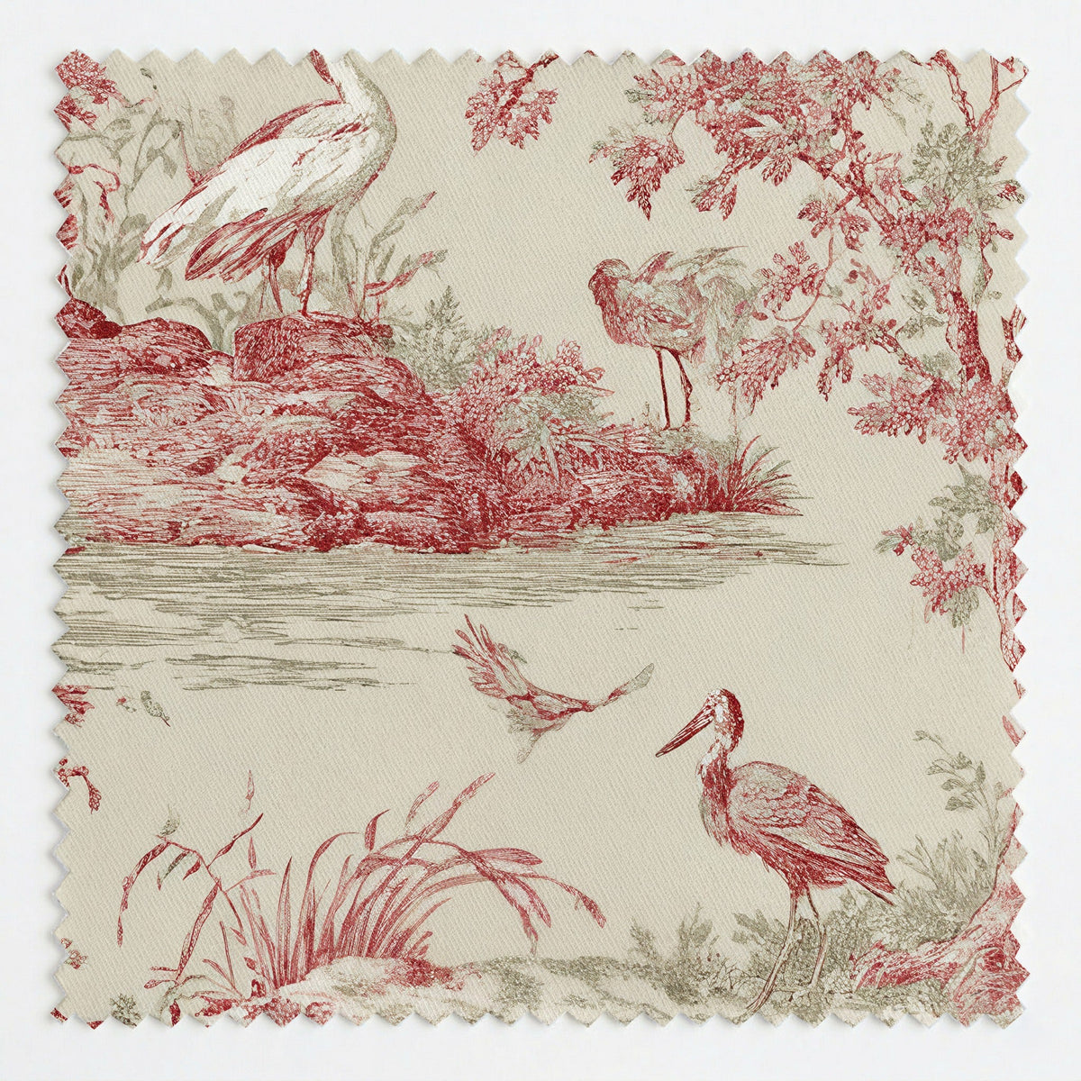 Julianne Toile - Fabric - Painted Paper