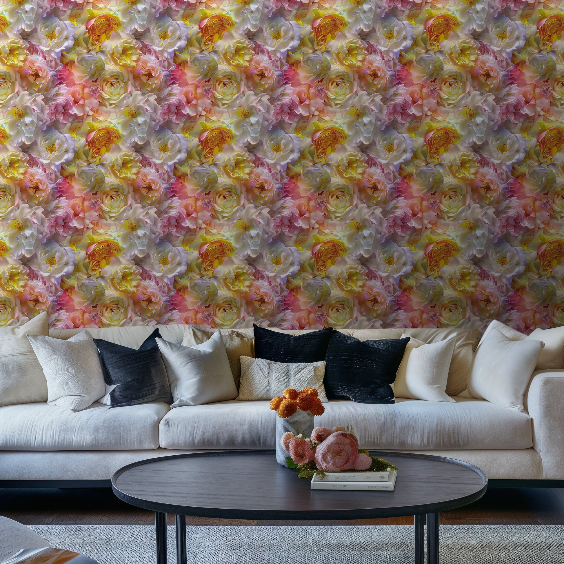 Juliet Floral Wallpaper - Painted Paper