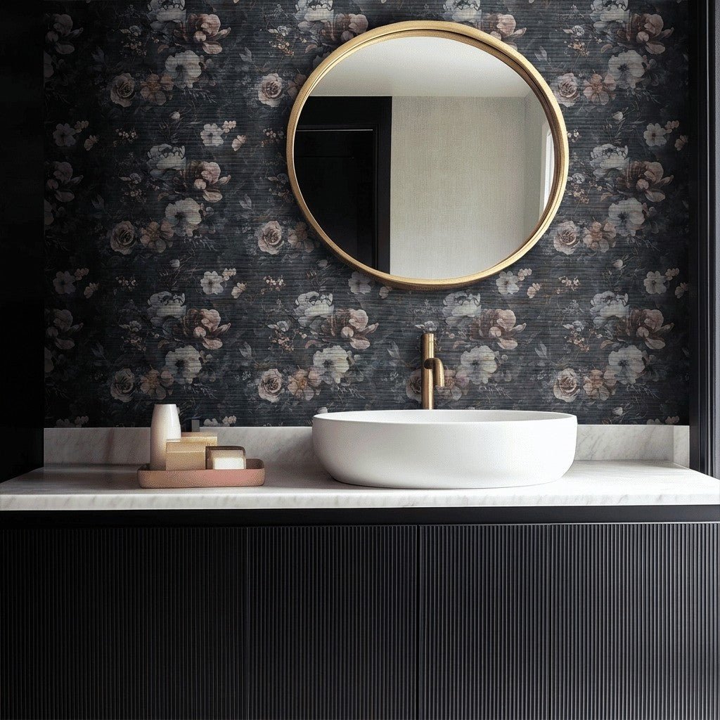 Julius Faux Grasscloth Wallpaper - Painted Paper