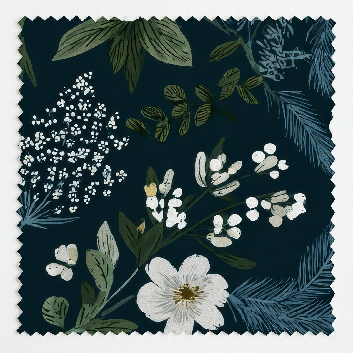 June Blossom - Fabric - Painted Paper