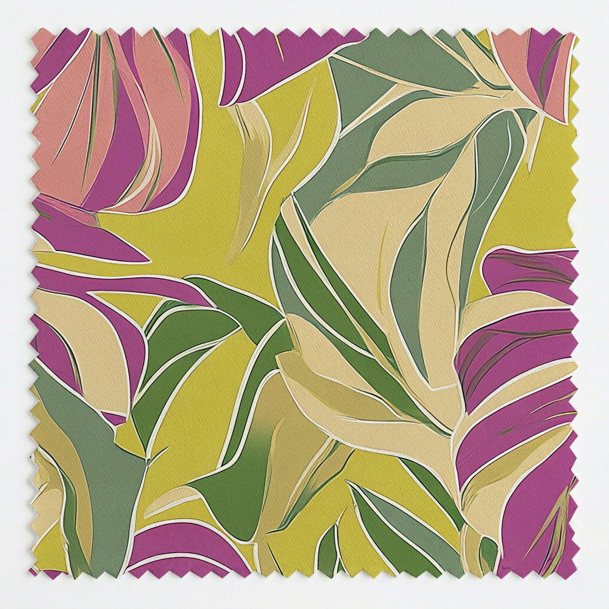 Junessa - Fabric - Painted Paper