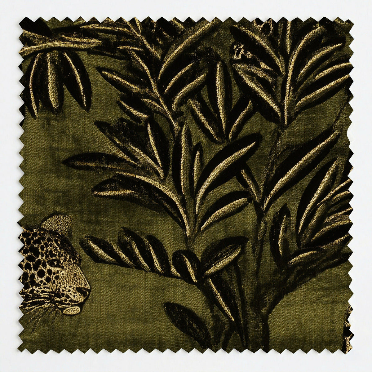 Jungle Prowl - Fabric - Painted Paper