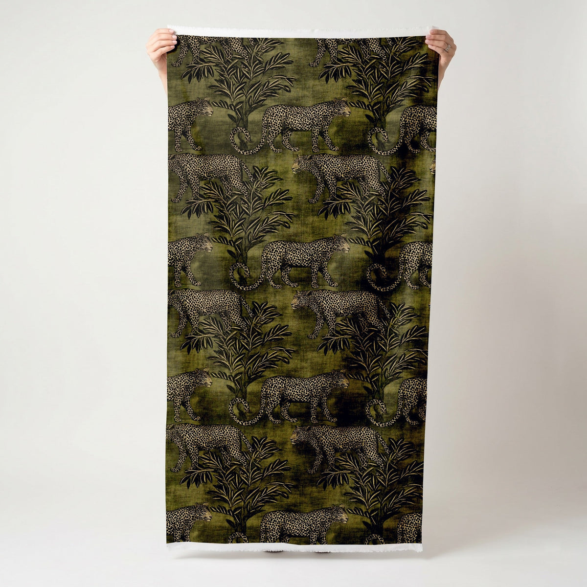 Jungle Prowl - Fabric - Painted Paper