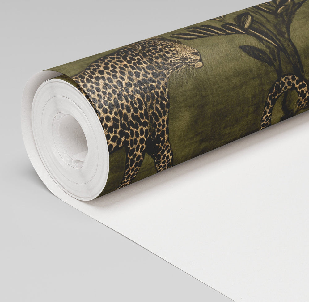 Jungle Prowl Wallpaper - Painted Paper