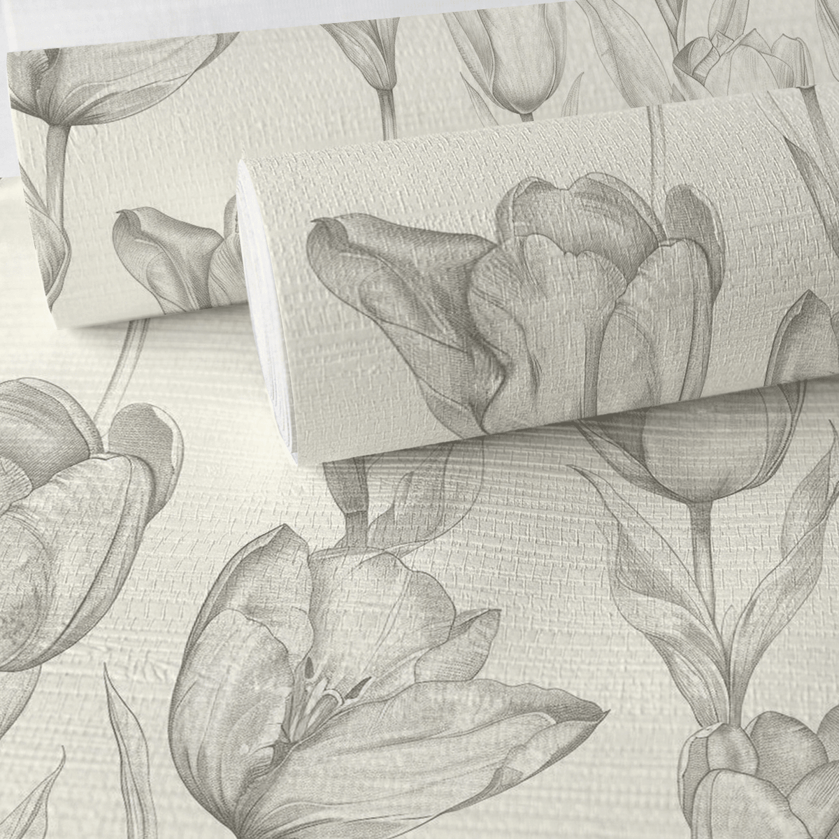 Katelynn Faux Grasscloth Wallpaper - Painted Paper