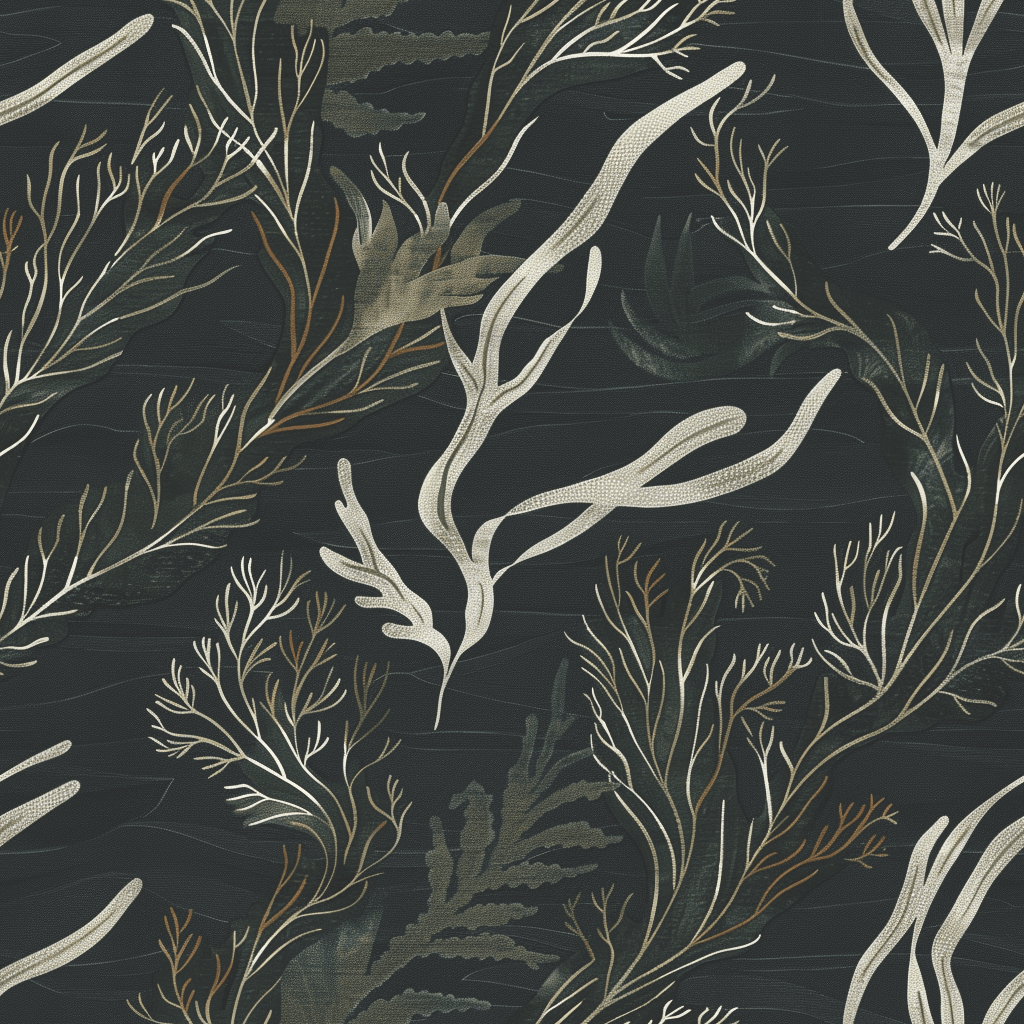 Kelp Forest Wallpaper - Painted Paper