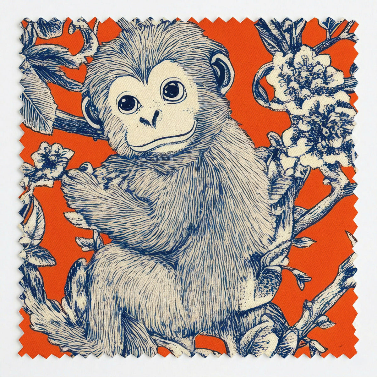 Kenji - Fabric - Painted Paper