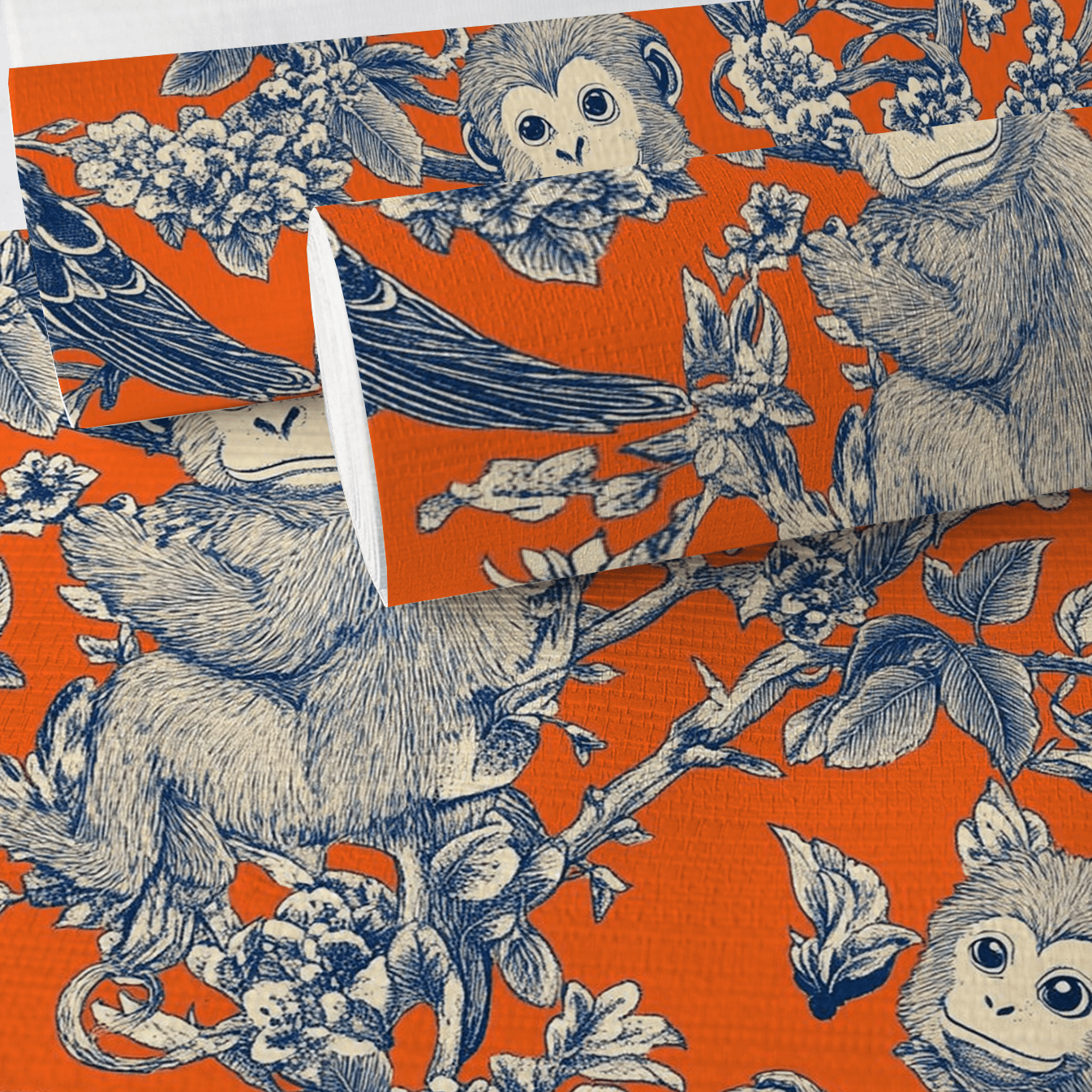 Kenji Faux Grasscloth Wallpaper - Painted Paper