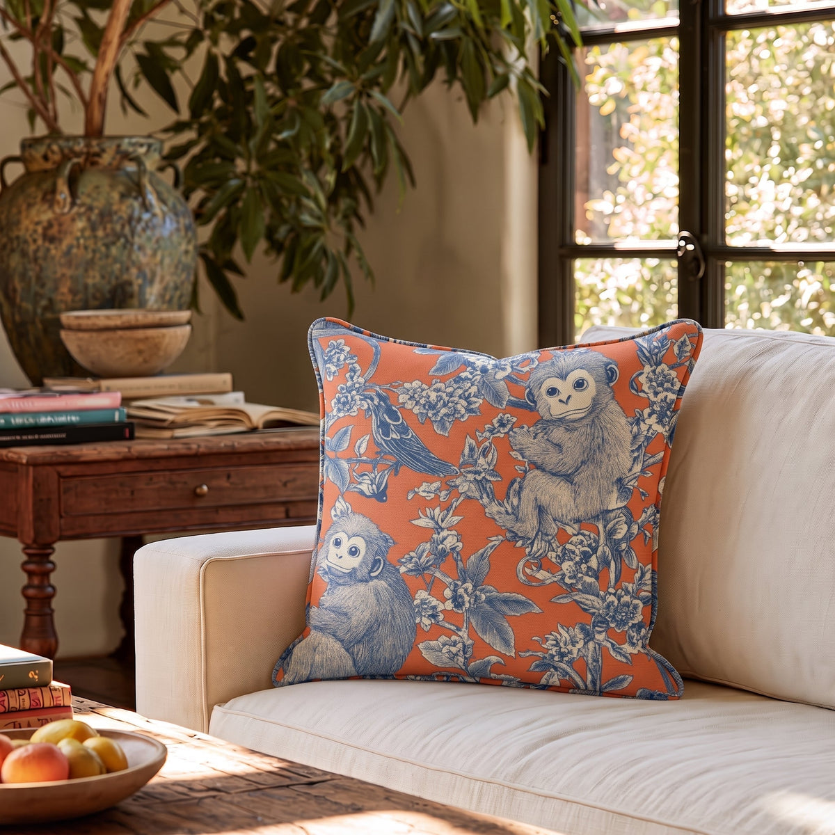Kenji Throw Pillow - Painted Paper