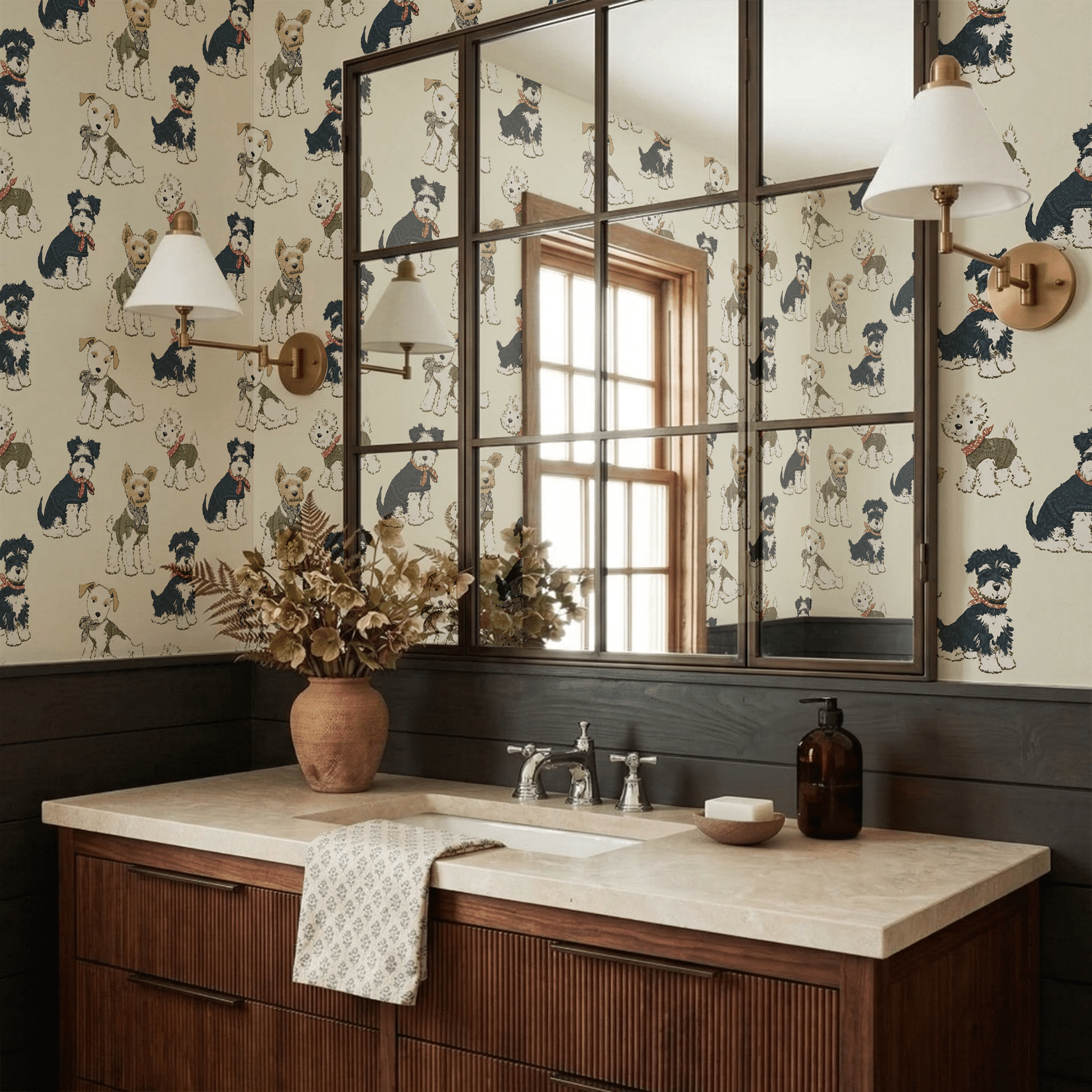 Kennel Club Classic Wallpaper - Painted Paper