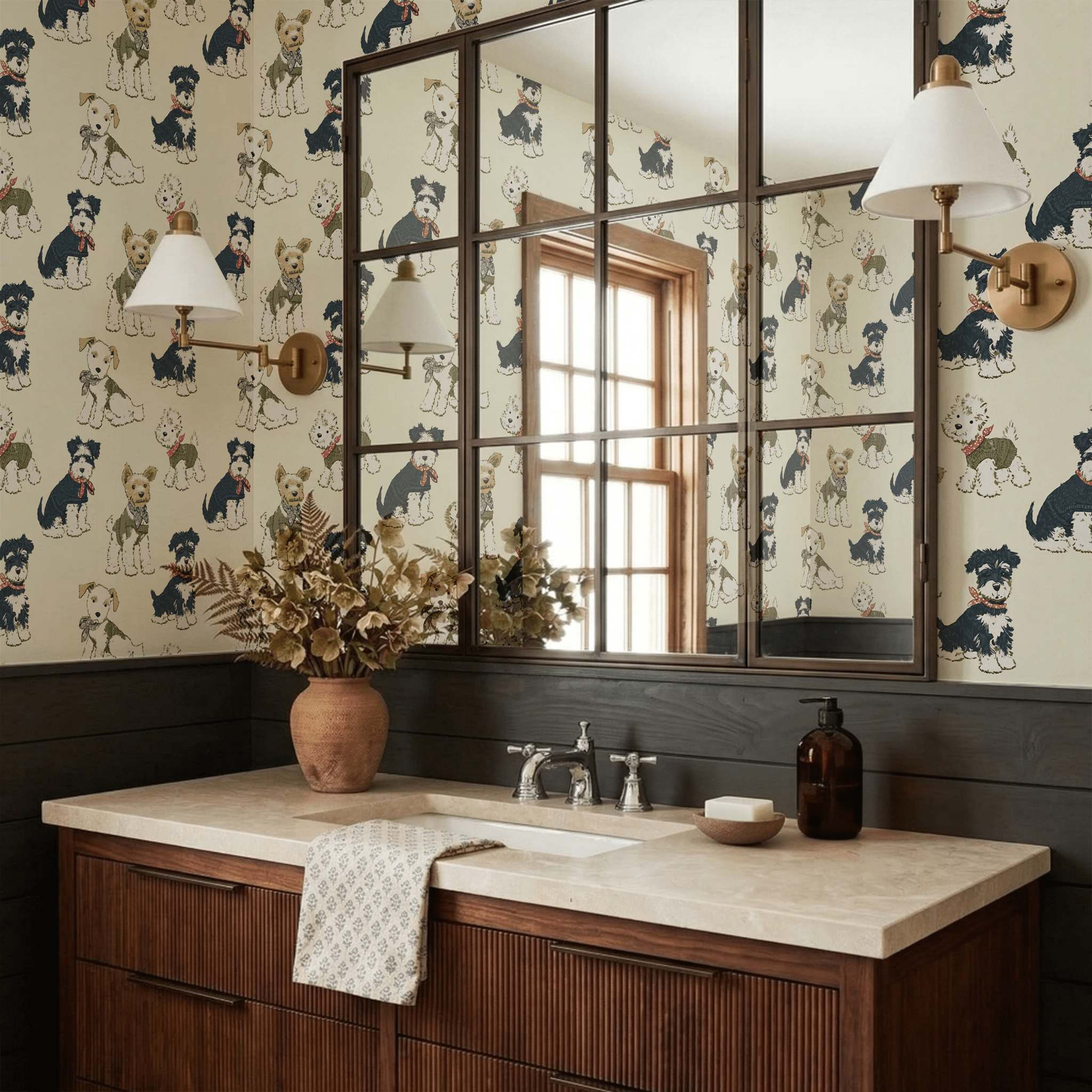 Kennel Club Classic Wallpaper - Painted Paper