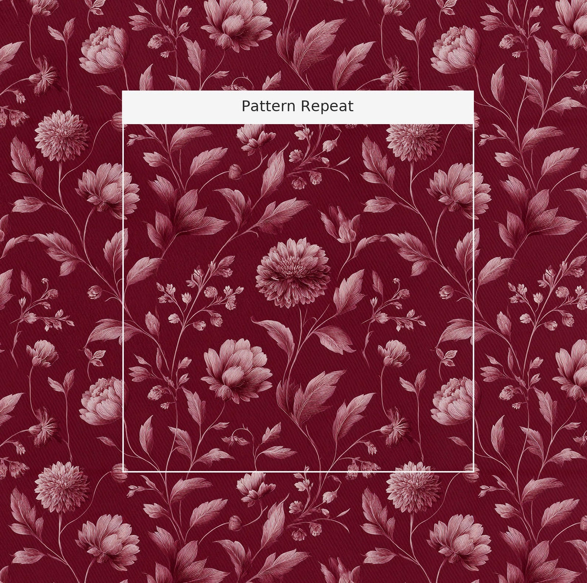 Kensington Bloom - Fabric - Painted Paper