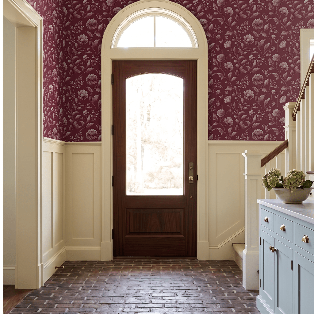 Kensington Bloom Wallpaper - Painted Paper