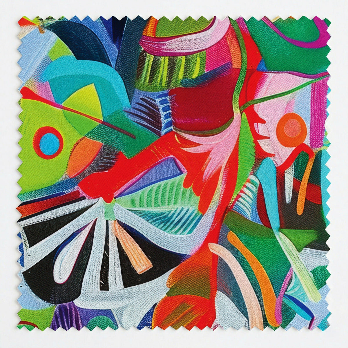 Koda - Fabric - Painted Paper
