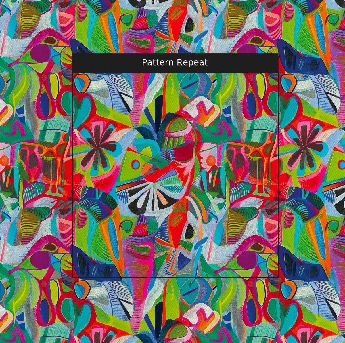 Koda - Fabric - Painted Paper