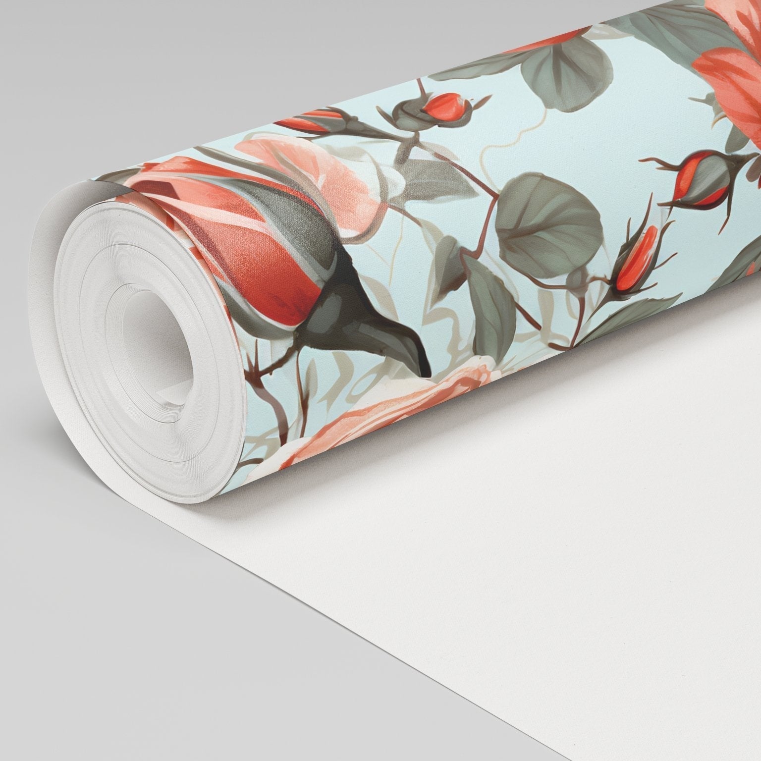 Laken Floral Wallpaper - Painted Paper