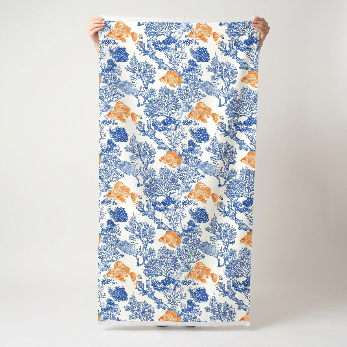 Lana - Fabric - Painted Paper