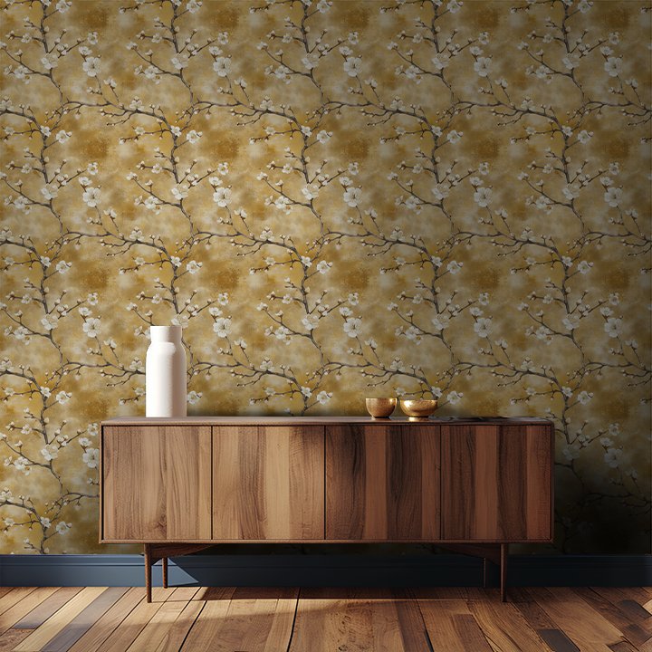 Larkin Wallpaper - Painted Paper