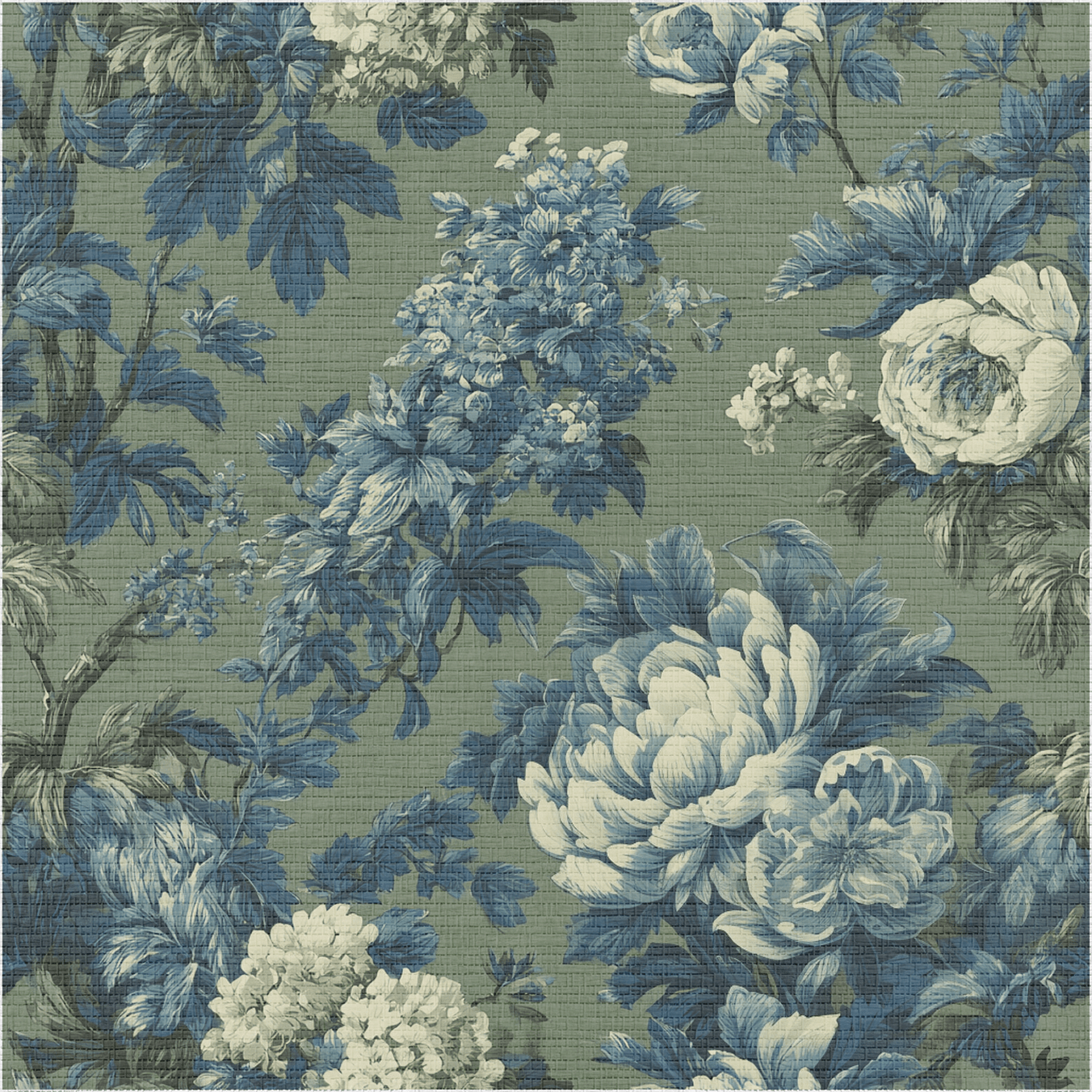 Laurel & Bloom Faux Grasscloth Wallpaper - Painted Paper