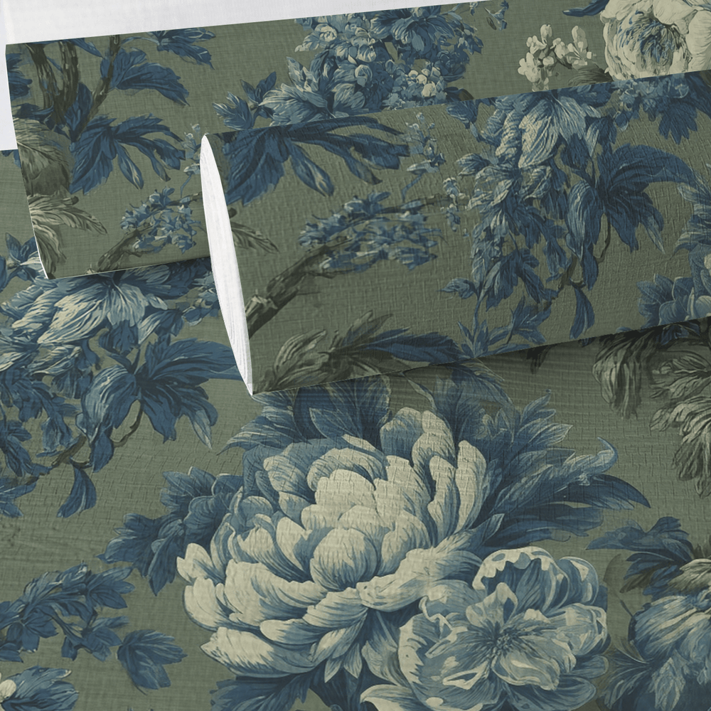 Laurel & Bloom Faux Grasscloth Wallpaper - Painted Paper