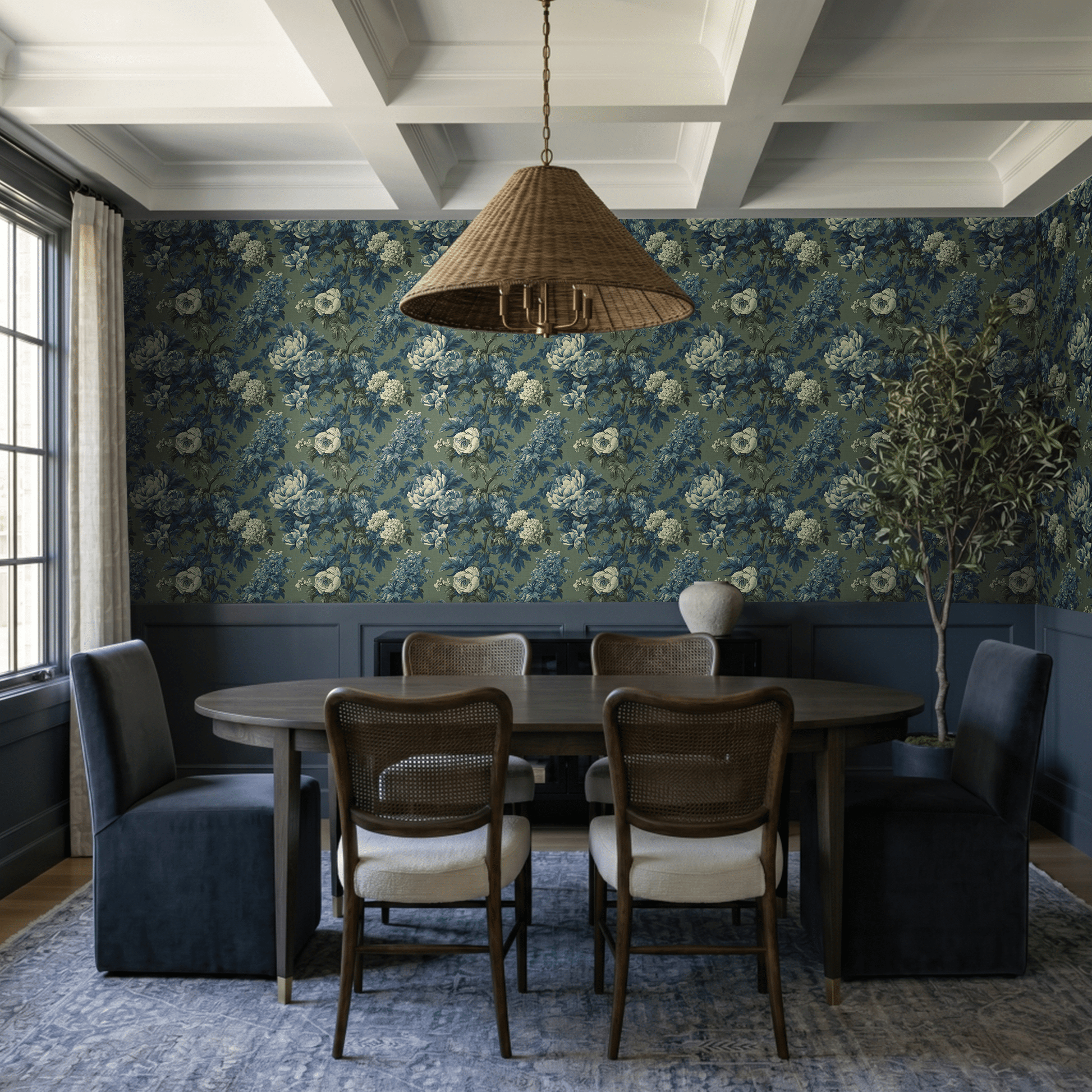 Laurel & Bloom Wallpaper - Painted Paper
