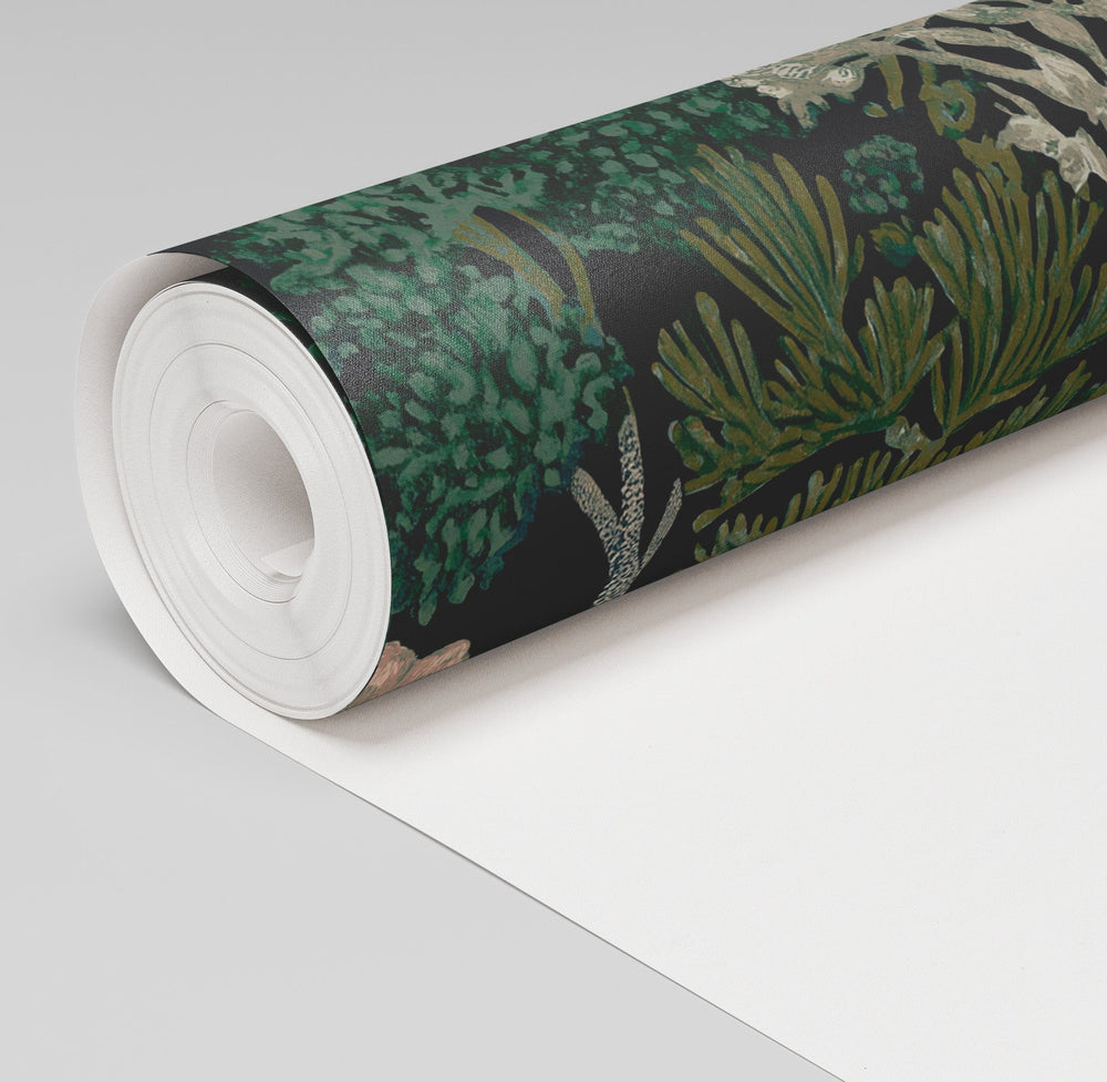 Layered Botanicals Wallpaper - Painted Paper
