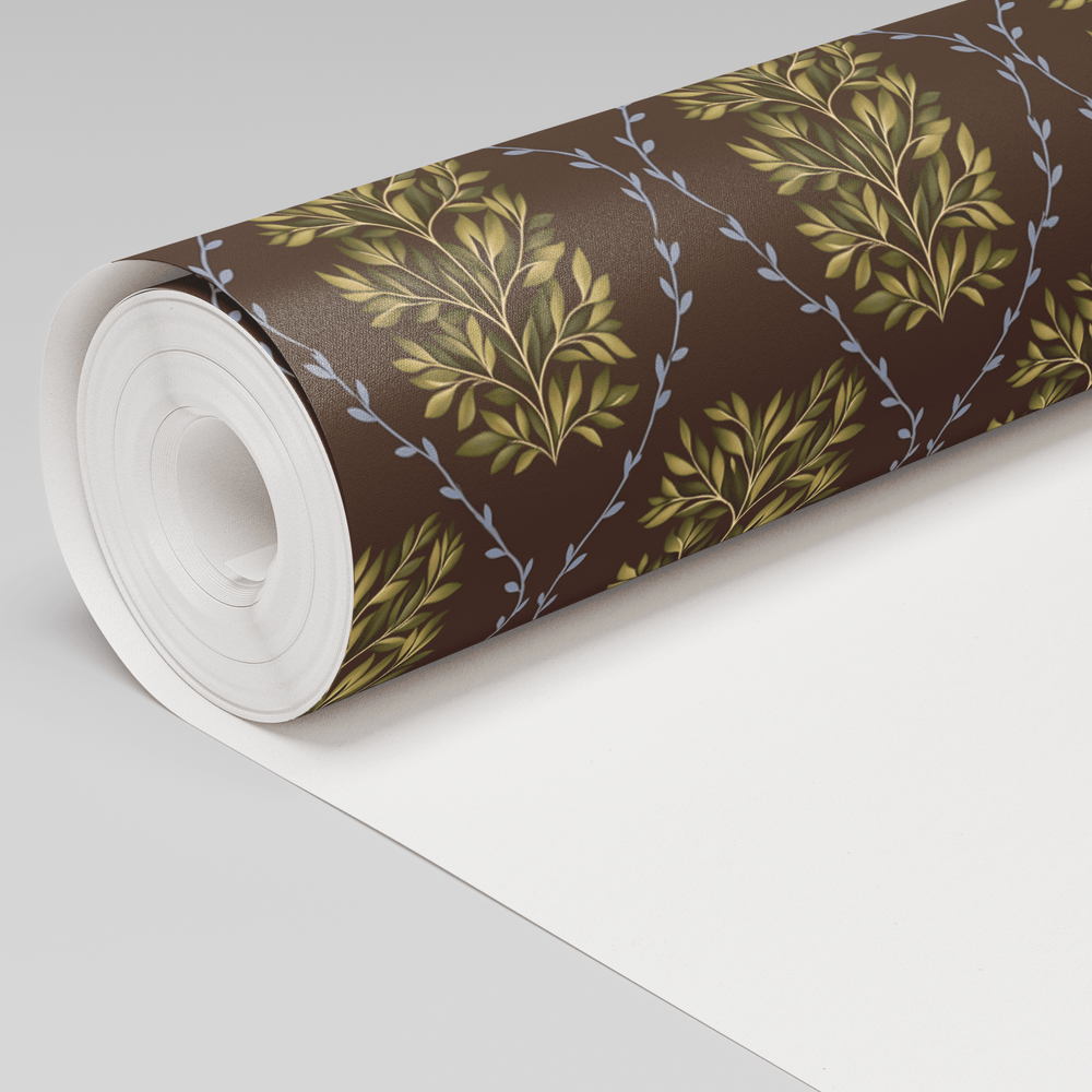 Leaf a Little Wallpaper - Painted Paper
