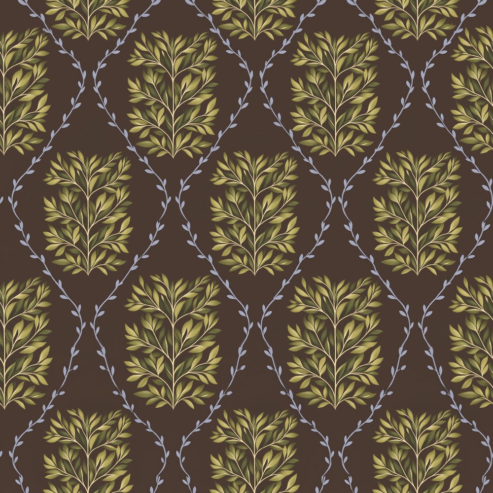 Leaf a Little Wallpaper - Painted Paper