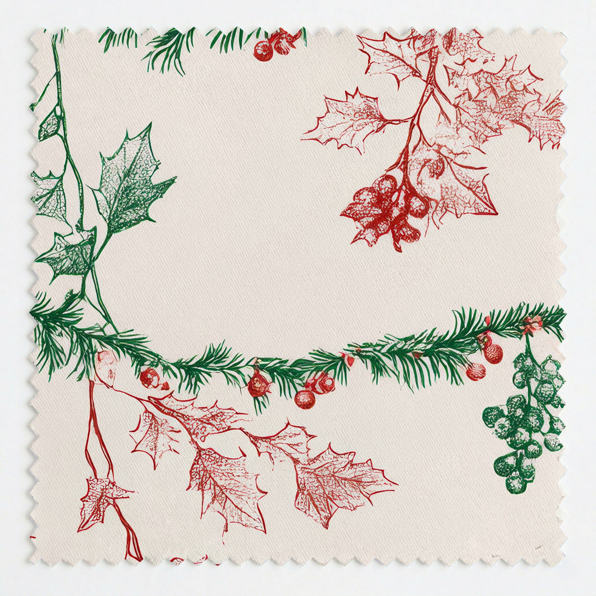 Leaf It to Joy - Fabric - Painted Paper