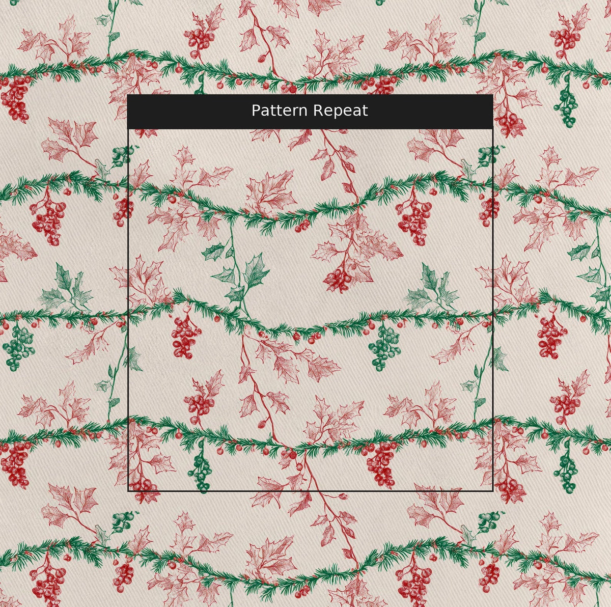 Leaf It to Joy - Fabric - Painted Paper